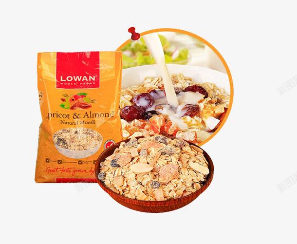 美味的燕麦片片png免抠素材_88icon https://88icon.com 即冲即食 杂粮