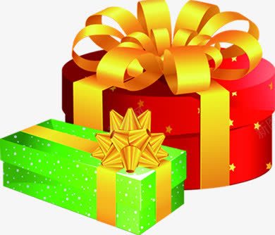 圆形礼物盒和长方形的礼物盒png免抠素材_88icon https://88icon.com 圆形 礼物 长方形