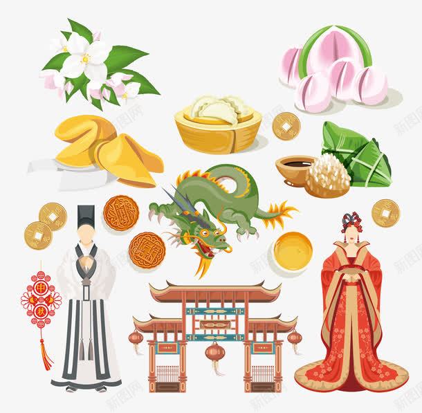 中国美食元素插画png免抠素材_88icon https://88icon.com 中国元素插画素材 中国古装人物插画素材 中国美食元素插画素材 美食插画素材