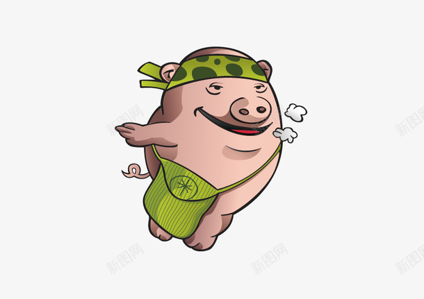 卡通猪猪矢量图ai免抠素材_88icon https://88icon.com 卡通 可爱 猪猪 矢量图