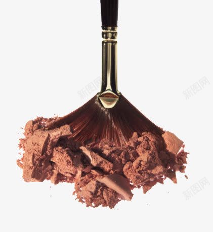 粉底刷png免抠素材_88icon https://88icon.com 粉底