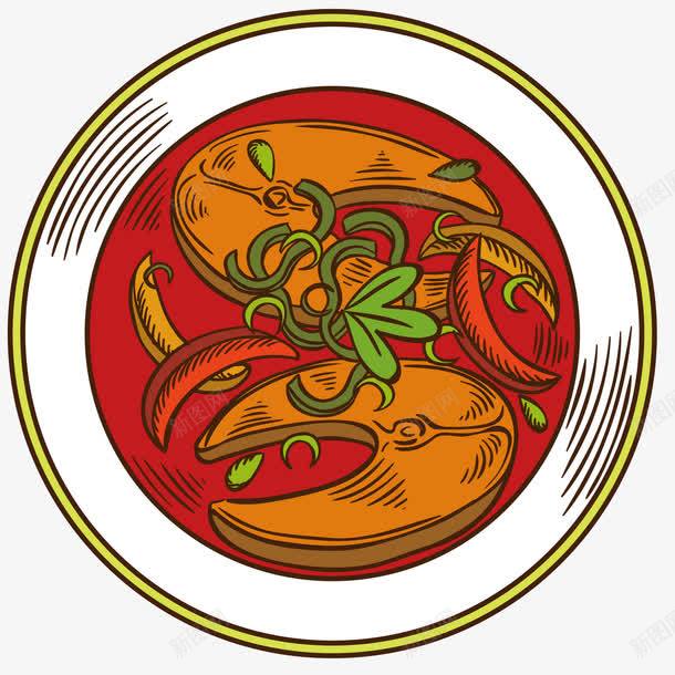 餐饮汤类食物png免抠素材_88icon https://88icon.com 手绘艺术绘画 插画 盘子容器 餐饮美食 餐饮食材