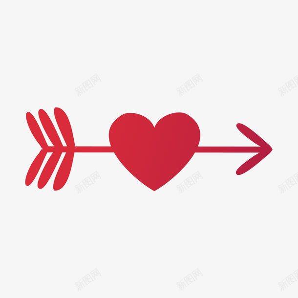 卡通精美一箭穿心png免抠素材_88icon https://88icon.com 一箭穿心 卡通 精美