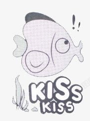 KISS卡通鱼素材