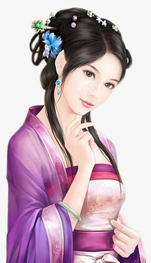 可爱俏皮古典美女png免抠素材_88icon https://88icon.com 俏皮 古典 可爱 图片 美女