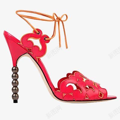 马诺洛红色绑带女鞋png免抠素材_88icon https://88icon.com Blahnik Manolo 产品实物 高跟鞋女