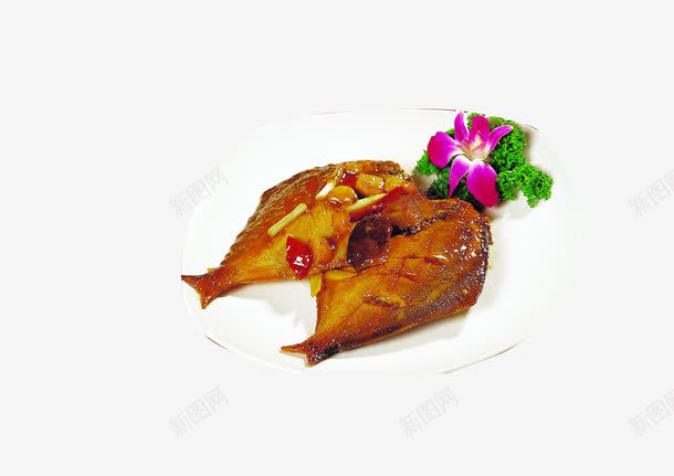 美味红烧鱼png免抠素材_88icon https://88icon.com 素材 红烧鱼 美味 美食 食物