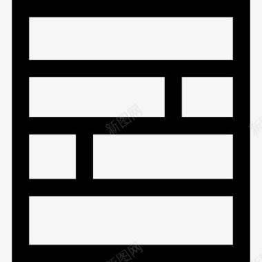 砖图案的方形按钮界面符号图标图标