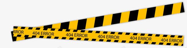 手绘404错误矢量图ai免抠素材_88icon https://88icon.com 404错误 手绘 黄色 矢量图