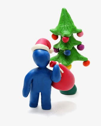 卡通版的小人玩偶和圣诞树png免抠素材_88icon https://88icon.com 卡通 圣诞树 小人 玩偶