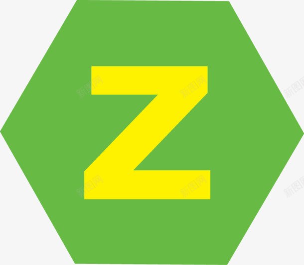 形状字母Zpng免抠素材_88icon https://88icon.com Z 字母 形状 青绿