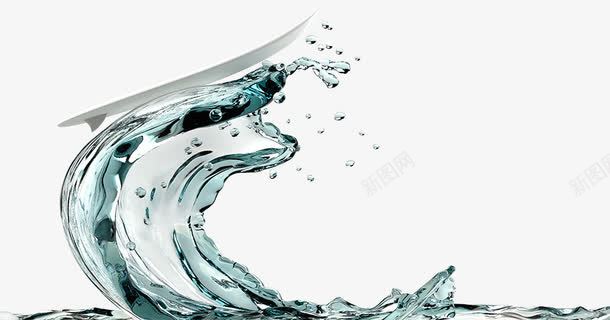 白色滑板和透明的水psdpng免抠素材_88icon https://88icon.com psd素材 水 滑板 白色 透明水素材