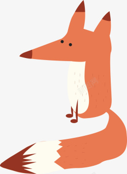 狐狸矢量图素材