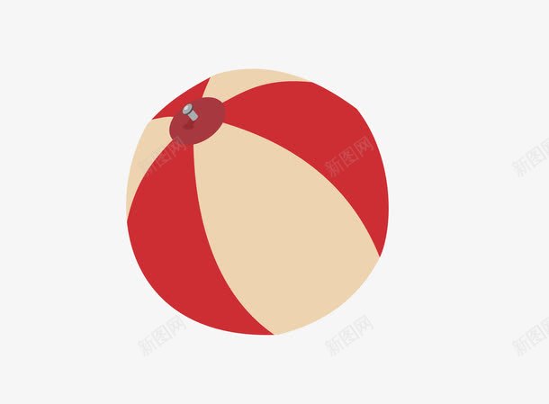 黄色红色条纹皮球图案png免抠素材_88icon https://88icon.com 皮球图案 矢量图案 矢量皮球 黄色红色皮球