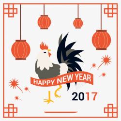 2017公鸡壁纸素材