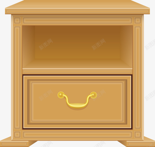 褐色实木家具柜子png免抠素材_88icon https://88icon.com 实木家具 木柜 柜子 桌柜 装饰图案 褐色家具