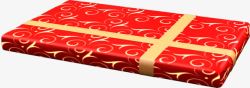 红色礼盒圣诞节素材