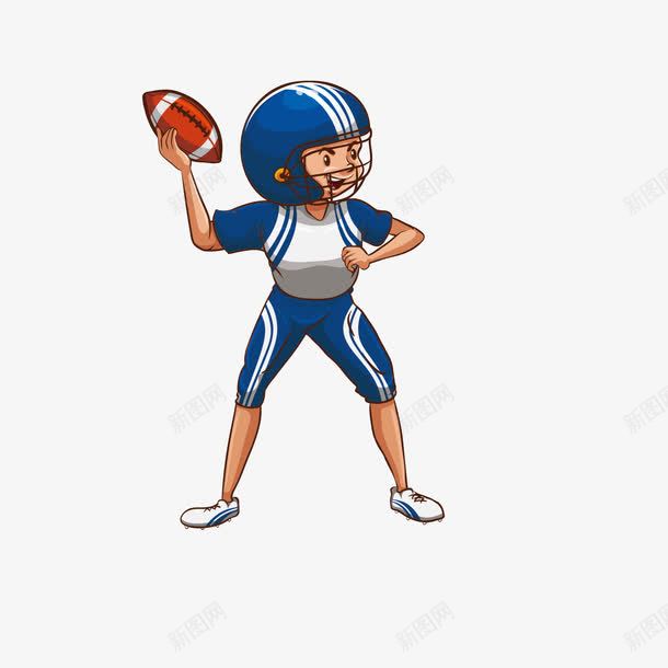 卡通男孩橄榄球插画png免抠素材_88icon https://88icon.com 卡通插画 卡通男孩 卡通矢量 橄榄球 男孩 矢量卡通 矢量插画