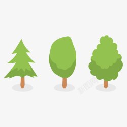 绿化树木素材