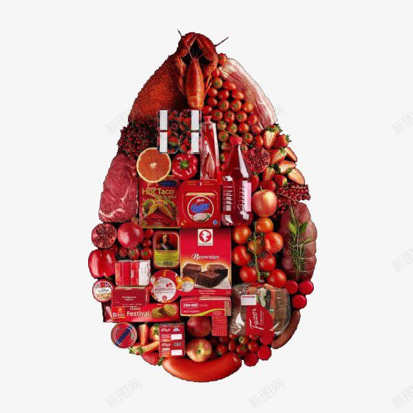 红色水果蔬菜创意视觉png免抠素材_88icon https://88icon.com 创意 水果 红色 苹果 蔬菜 西红柿 视觉 设计