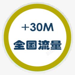 加30M全国流量素材