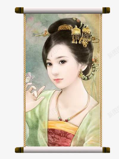 古风美女图画png免抠素材_88icon https://88icon.com 古风 图画 美女