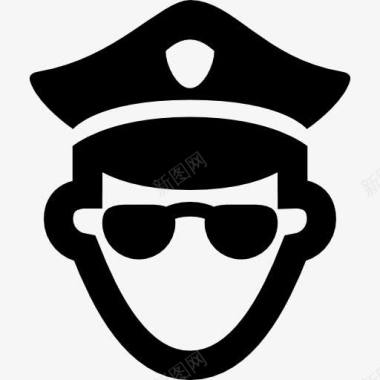 白衣警察警察Windows8icons图标图标