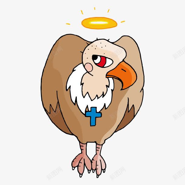 愤怒中的鸵鸟png免抠素材_88icon https://88icon.com 动物 卡通鸟 手绘
