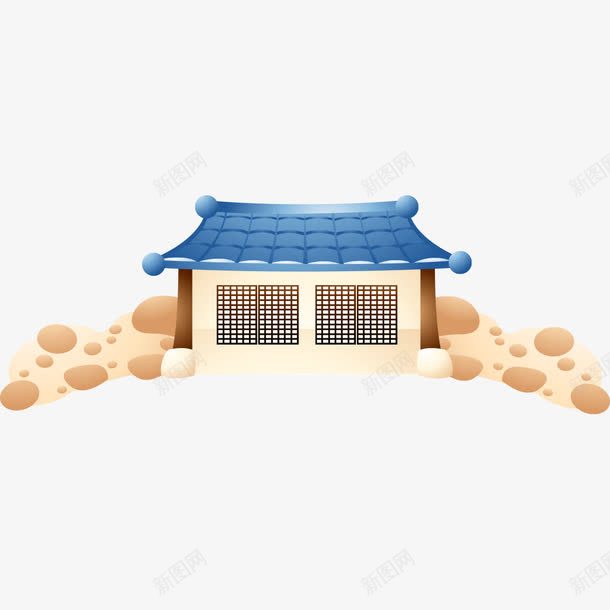 古典庙宇装饰png免抠素材_88icon https://88icon.com 古典 古典建筑 庙宇