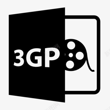 3DS3gp格式文件图标图标