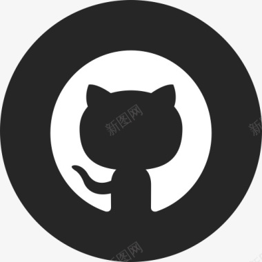 GitHub缪平的社会图标图标