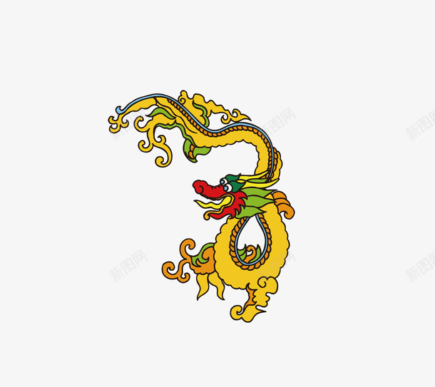 二月二龙抬头卡通装饰中国龙海报png免抠素材_88icon https://88icon.com 二月二龙抬头 二月二龙抬头卡通装饰中国龙海报设计免费下载 二月二龙抬头节日宣传海报 卡通古典手绘中国龙插画 手绘中国龙 龙 龙的形态装饰设计