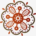 创意手绘扁平创意花卉图案png免抠素材_88icon https://88icon.com 创意 图案 扁平 花卉