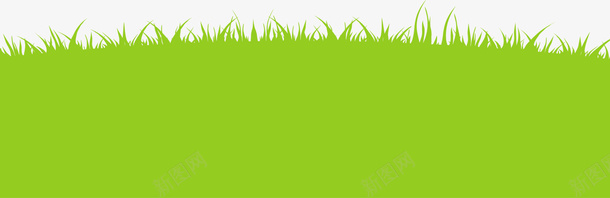 绿色卡通草地png免抠素材_88icon https://88icon.com 卡通 清新 简约 绿色 自然 草地 装饰图案