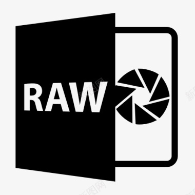 RAW文件格式raw格式文件图标图标