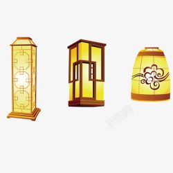 中国风装饰灯素材