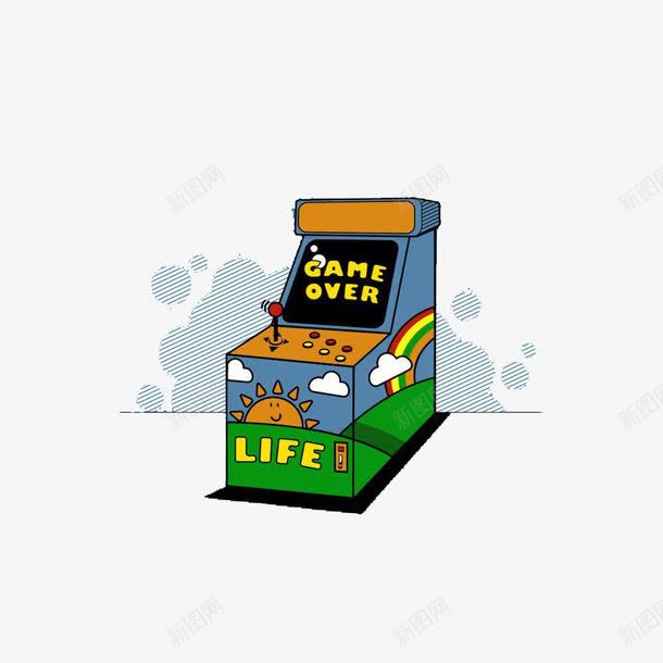 卡通游戏失败png免抠素材_88icon https://88icon.com game over 卡通 打游戏 游戏 游戏失败 游戏界面