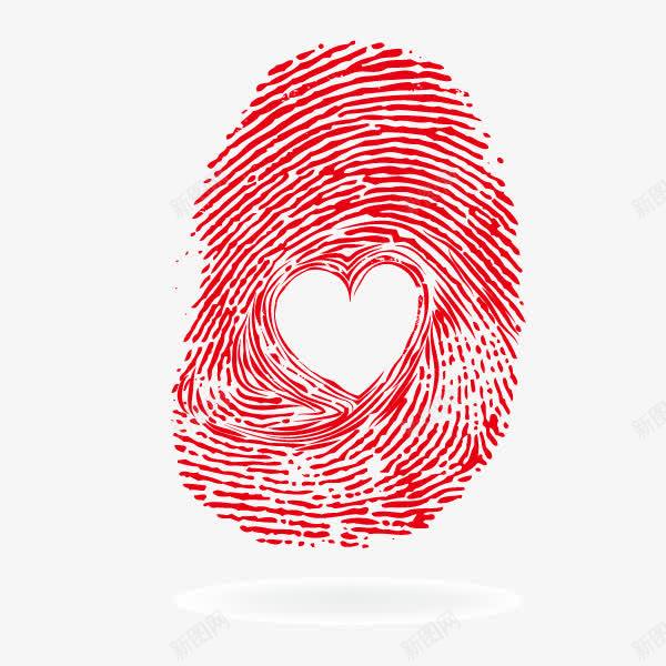 手印红色印记心形png免抠素材_88icon https://88icon.com 印记 心形 手印 红色