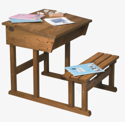 木制书桌素材