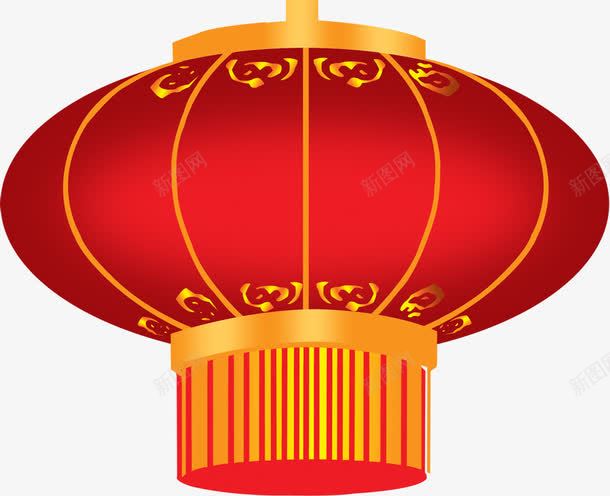 手绘红色灯笼马年png免抠素材_88icon https://88icon.com 图片 灯笼 红色 马年