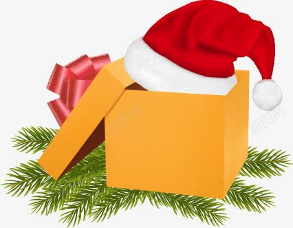 扁平风格红色的圣诞帽png免抠素材_88icon https://88icon.com 圣诞 扁平 红色 风格