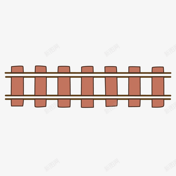 黄色手绘铁道矢量图ai免抠素材_88icon https://88icon.com 手绘 铁道 黄色 矢量图