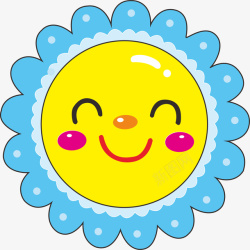 卡通太阳矢量图素材