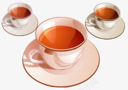 瓷质家用茶杯素材