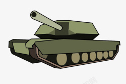 坦克游戏psd插画素材