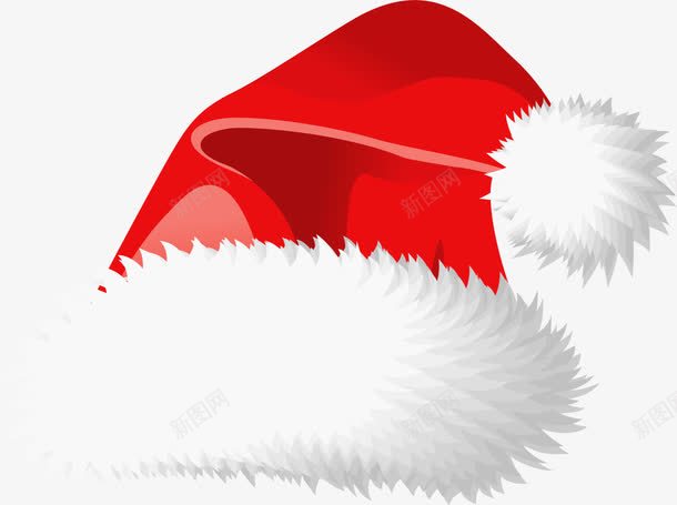 圣诞节红色圣诞帽png免抠素材_88icon https://88icon.com 冬天帽子 冬季帽子 圣诞节帽子 白色毛球 红色圣诞帽 红色帽子