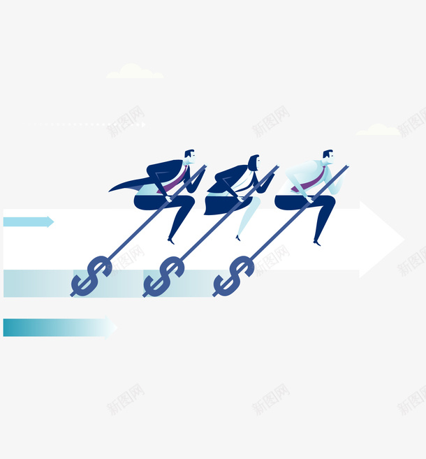 商务卡通上班族矢量图eps免抠素材_88icon https://88icon.com 上班族素材 卡通上班族 商务上班族 矢量上班族 矢量图