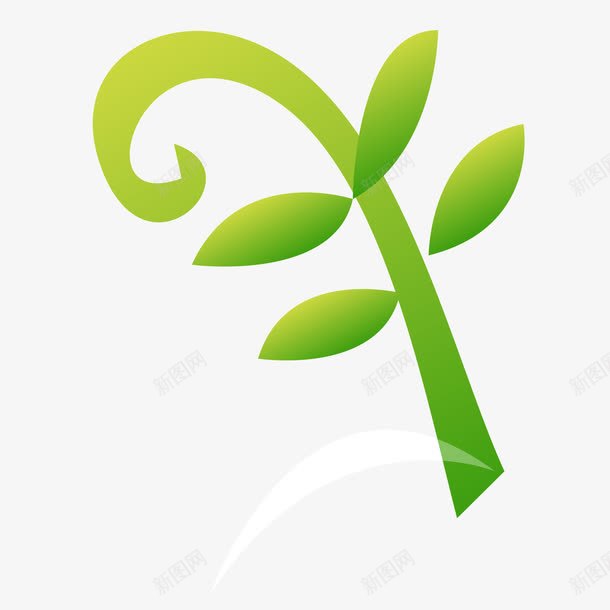 绿色小树苗png免抠素材_88icon https://88icon.com 小树苗 植物 生长 绿色