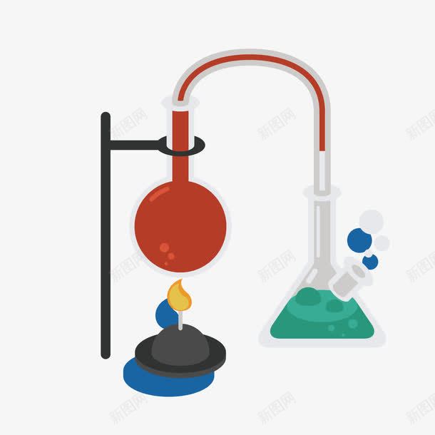 化学反应实验png免抠素材_88icon https://88icon.com 化学 实验 扁平化 气体 气泡 渐变 火焰 质感