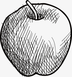 苹果手绘矢量图素材